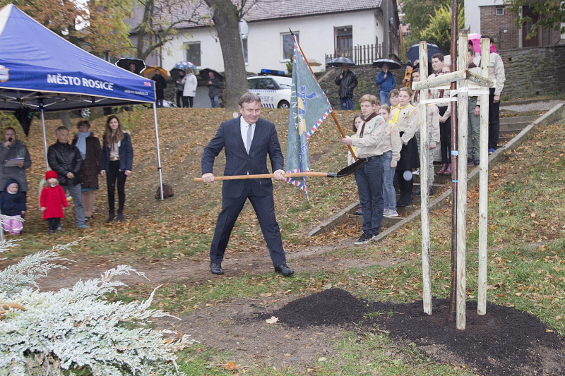 Oslavy výročí republiky 100 let Rosice 27. 10. 2018 (HO)